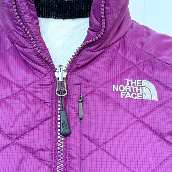 The North Face Redpoint Primaloft Zip Stowable Quilted Puffer Jacket Purple XS - Picture 2 of 11